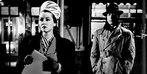 Perfectly matched amoral, ruthless Claire Trevor and Lawrence Tierney