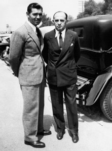 Clark Gable with Cohn