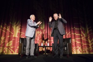 von Sydow is moved by the warm reception