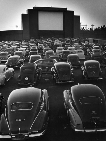 The first drive-in