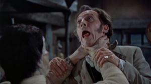 The Creature greets his maker