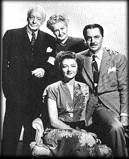 In THE THIN MAN GOES HOME - Loy, Powell, Davenport and Lucille Watson
