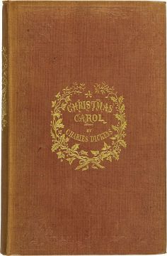 First edition cover - A Christmas Carol