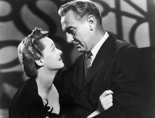 Bette Davis and Paul Lucas in WATCH ON THE RHINE