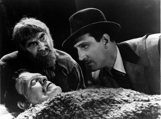 Karloff, Lugosi and Rathbone 