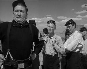 Victor McLaglen, Harry Carey Jr. and Ben Johnson