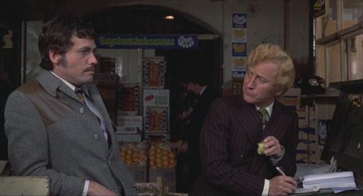 The wrong man (Blaney) with the real murderer (Rusk)