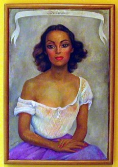 Dolores painted by Diego Rivera