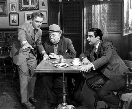 Cagney, S. Z. Sakall and Richard Whorf