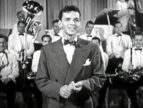 FILE--This is a 1943 portrait of Frank Sinatra. Sinatra, the dashing teen idol who matured into the premier romantic balladeer of American popular music and the ÒChairman of the BoardÓ to his millions of fans, died Thursday night, May 14, 1998, of a heart attack. He was 82. (AP Photo/Columbia Records)