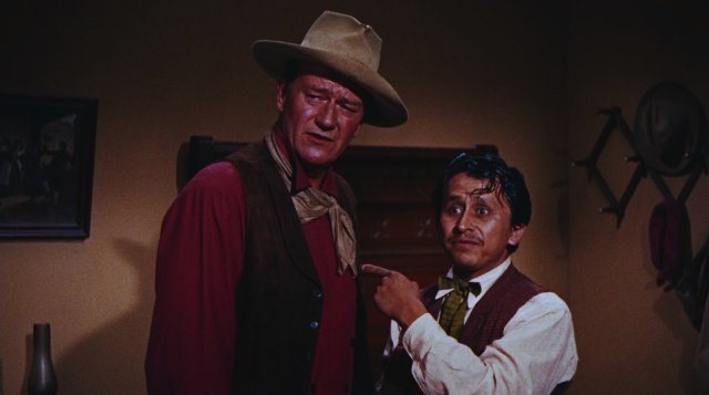 With Wayne in Rio Bravo