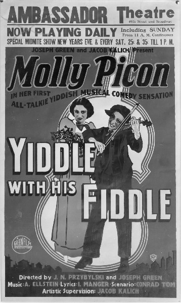 Jidl Mitn Fidl (Yiddle With His Fiddle) 1936