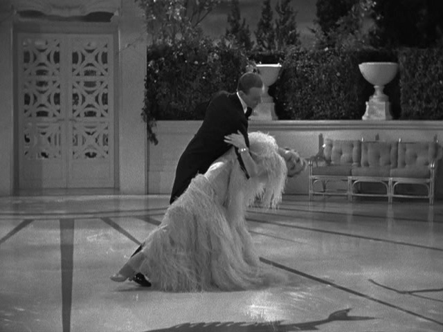 A gorgeous, sexy backbend during Cheek to Cheek in Top Hat